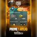 Pubg Mobile Prime 1 Aylıq - 150 UC al — 1,93 ₼