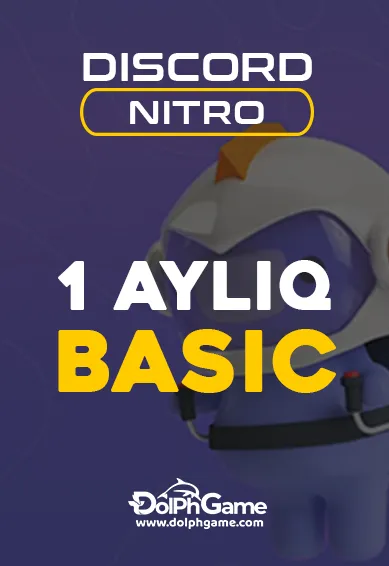 1 Aylıq Discord Nitro Basic al — 5,94 ₼