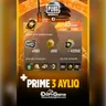 Pubg Mobile Prime Plus 3 Aylıq - 2700 UC
